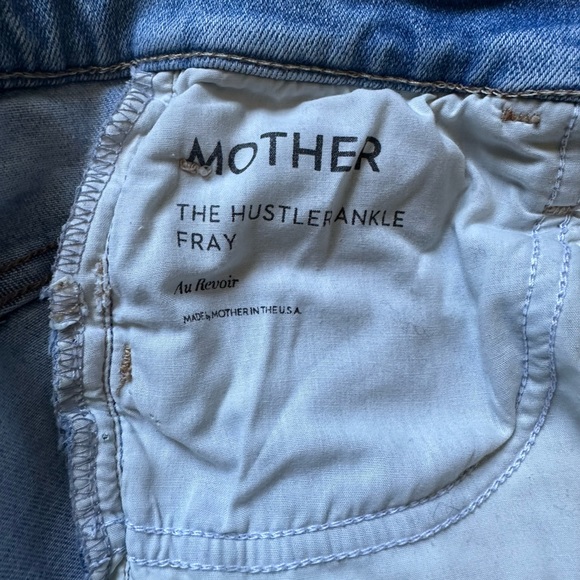 Mother Ankle Hustler Fray - Au Revoir - Picture 6 of 8